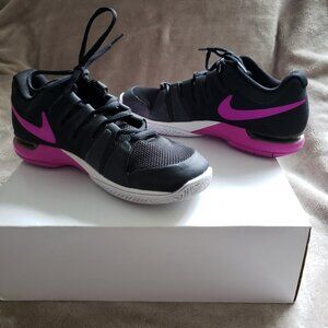 Nike Zoom Vapor 9.5 Tour Tennis Shoes Black Hyper Violet (7.5 M)